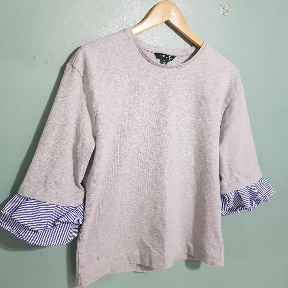 Lauren Ralph Lauren Gray T-Shirt